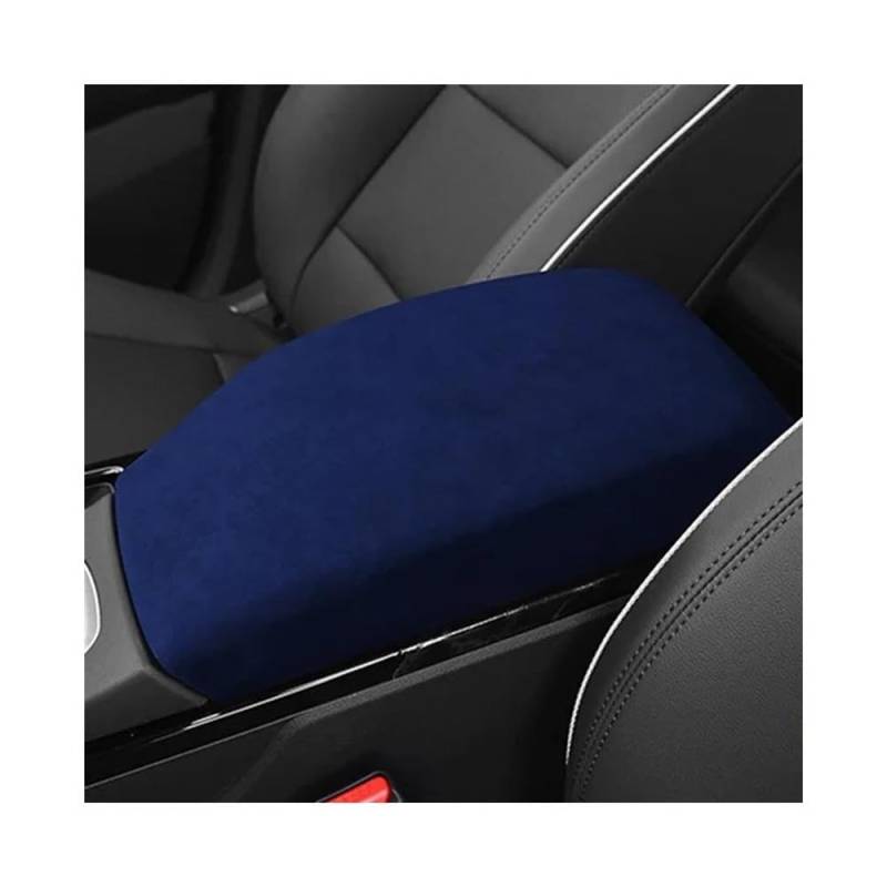 Aufbewahrungsbox Auto Armlehne Lagerung Box Panel Pad Abdeckung Center Konsole Box Deckel Innen Trim Für Hyundai Für Tucson 2019 2021 2022 2023(19 Blue) von TASEKI