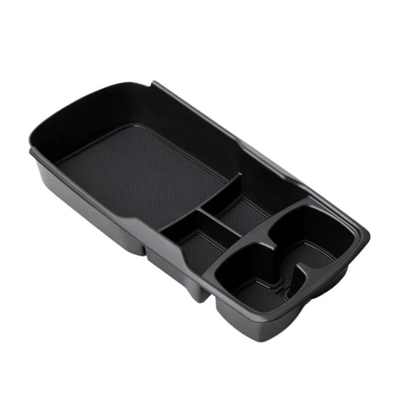 Aufbewahrungsbox Auto Center Console Storage Box Für Kia EV6 2021-2024 Untere Schicht Fach Organizer Wasser Tasse Halter Innen Zubehör von TASEKI