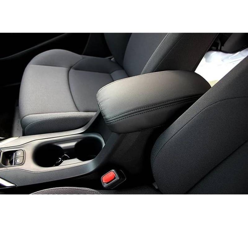 Aufbewahrungsbox Auto Interior Center Armlehne Konsole Box Für Corolla 2014 2015 2016 2017 2018 Abdeckung Mikrofaser Leder Aufkleber Trim(Zwart) von TASEKI