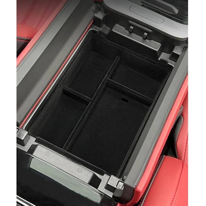 Aufbewahrungsbox Für Chery Exeed Rx 2023 Auto Center Konsole Organizer Lagerung Innen Armlehne Lagerung Box Änderung Auto Styling Zubehör(Flannelette) von TASEKI