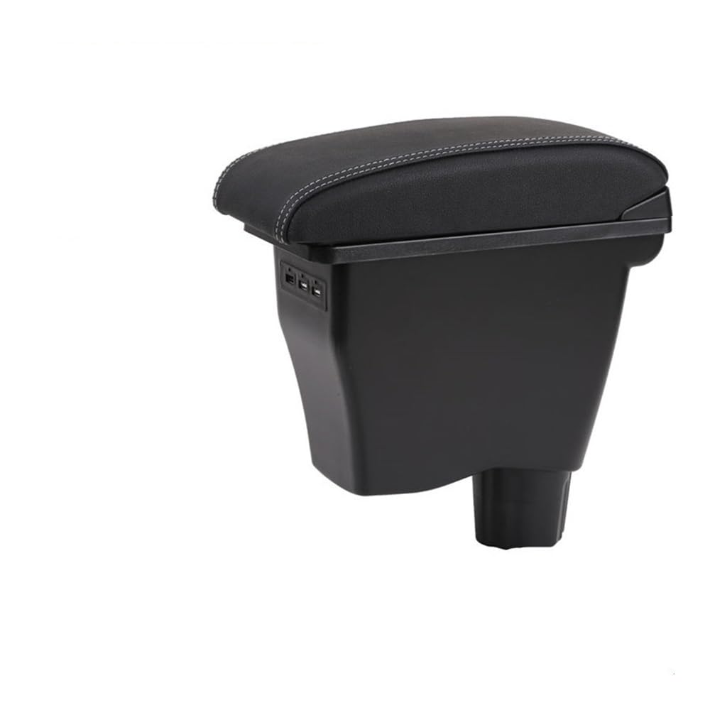 Aufbewahrungsbox Für Smart 450 451453 454 Für Fortwo Für Forfour Armlehnenbox Doppellagige Universal Car Armrest Box(B) von TASEKI