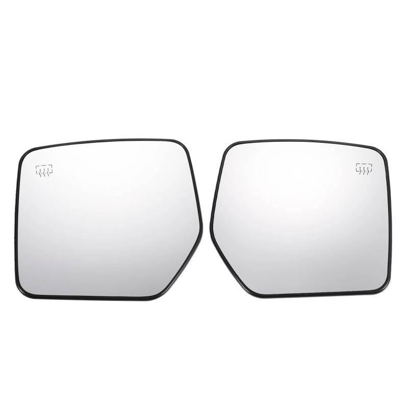 Außenspiegel Für Jeep Für Compass Für Patriot 2007-2017 Auto-Rückspiegel, Linkes Und Rechtes Seitenglas Mit Beheizter Rückwand Außenspiegel Spiegelglas(1pair) von TASEKI