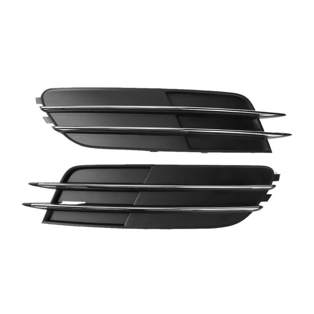 Auto-Frontgrill EIN Paar Auto-Front-Nebelscheinwerfer-Kühlergrill-Abdeckungs-Ordnung Vorne Unterer Stoßfänger-Nebelscheinwerfer-Kühlergrill Für A6 C7 2012–2014 von TASEKI