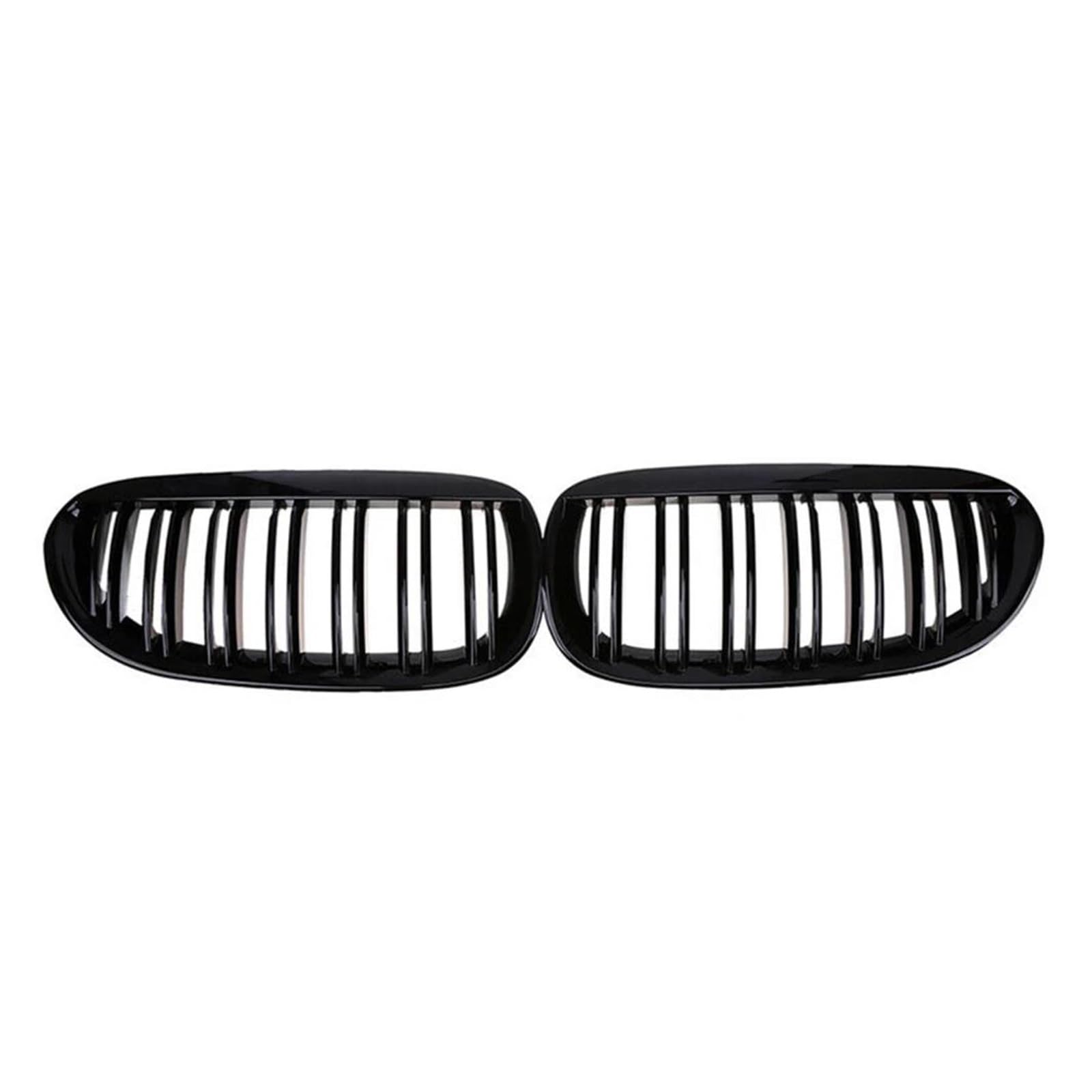 Auto Kühlergrill Für 6 Series E63 E64 2003-2010 51137008915 2-teiliges Auto-Renngitter, Nierengrill Vorne Links Und Rechts, Doppelliniengrill Front Kühlergrill von TASEKI