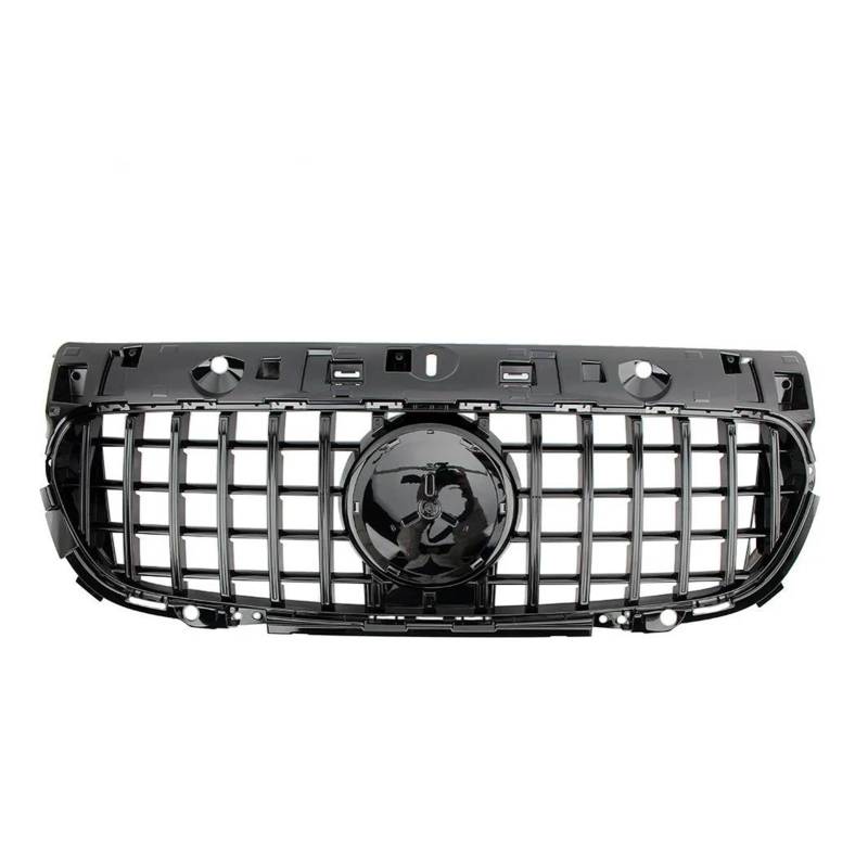 Auto Kühlergrill Für Benz Für Citan W416 2021 2022 2023 Vorne Racing Facelift Grille Oberen Kühler GTR Grill Panamerica Stil Front Kühlergrill(Schwarz) von TASEKI