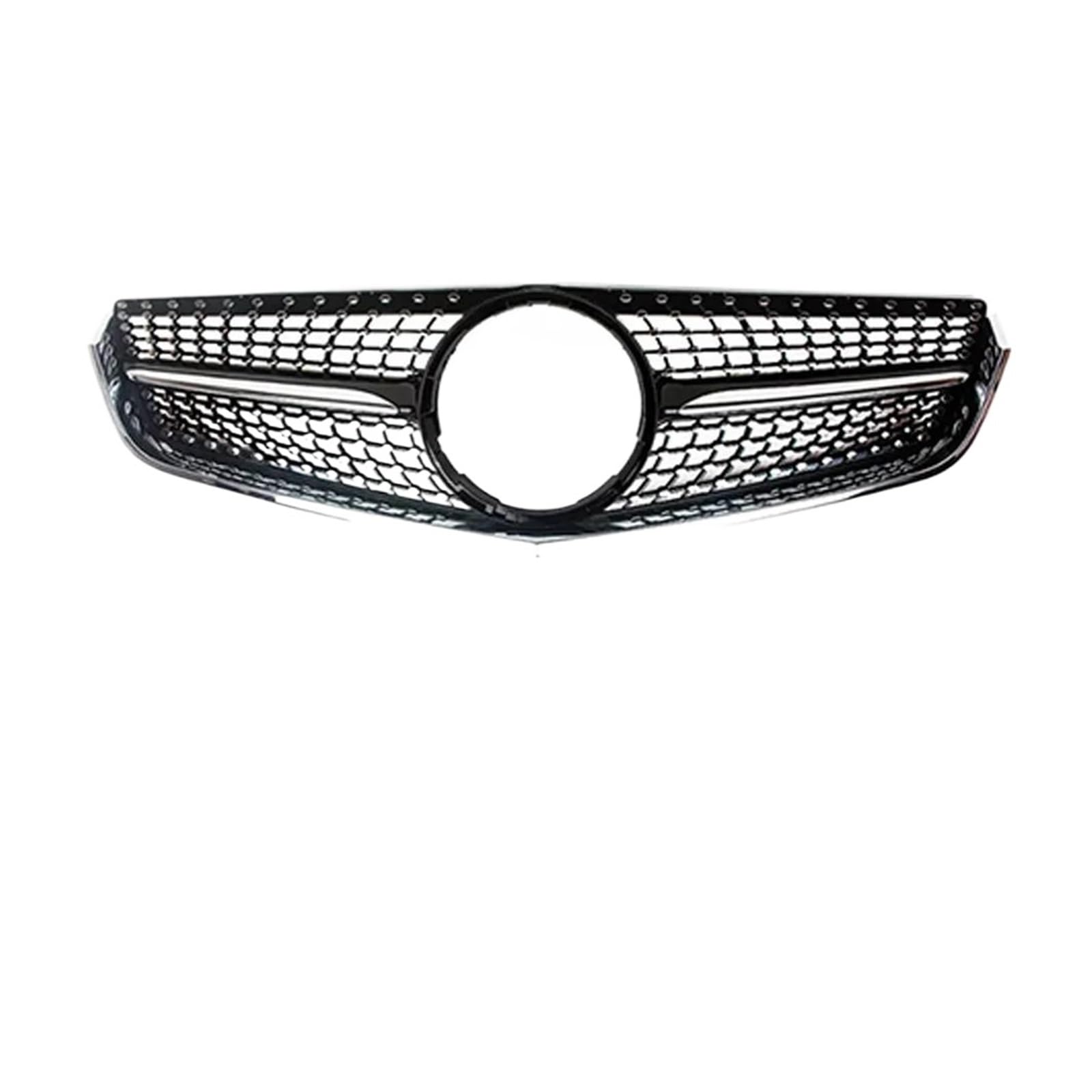 Auto Kühlergrill Für Benz Für E Coupe W207 C207 A207 2009-2016 E200 E260 E320 E350 E400 E500 Stoßfängergitter Fronteinlassgitter Grill Styling Front Kühlergrill(09-12 Diamond Black) von TASEKI