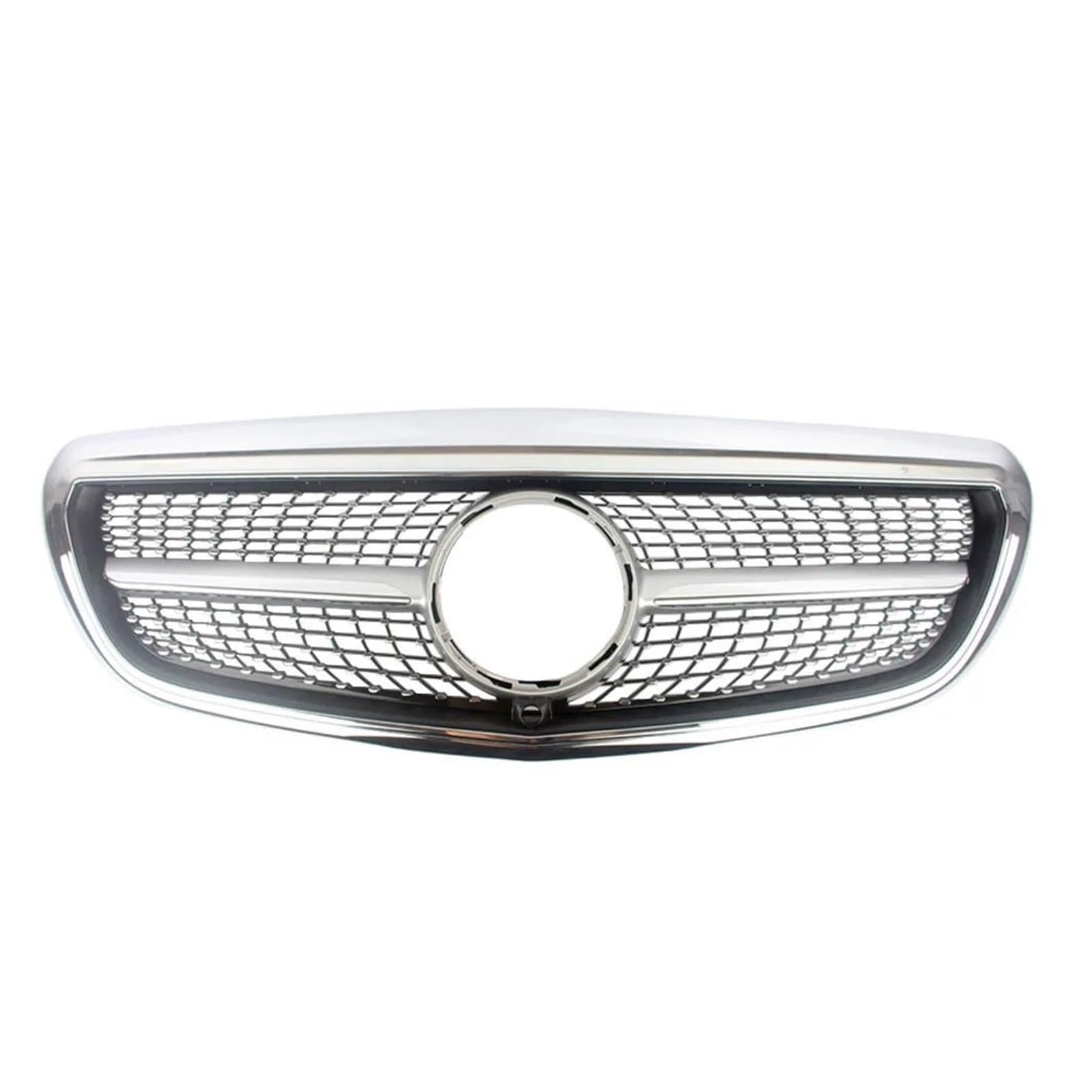 Auto Kühlergrill Für Benz Für E-Klasse W213 2016 2017 2018 2019 2020 Auto Vorne Racing Grill Kühler Elegante Grille Front Kühlergrill(Chrome with Camera H) von TASEKI