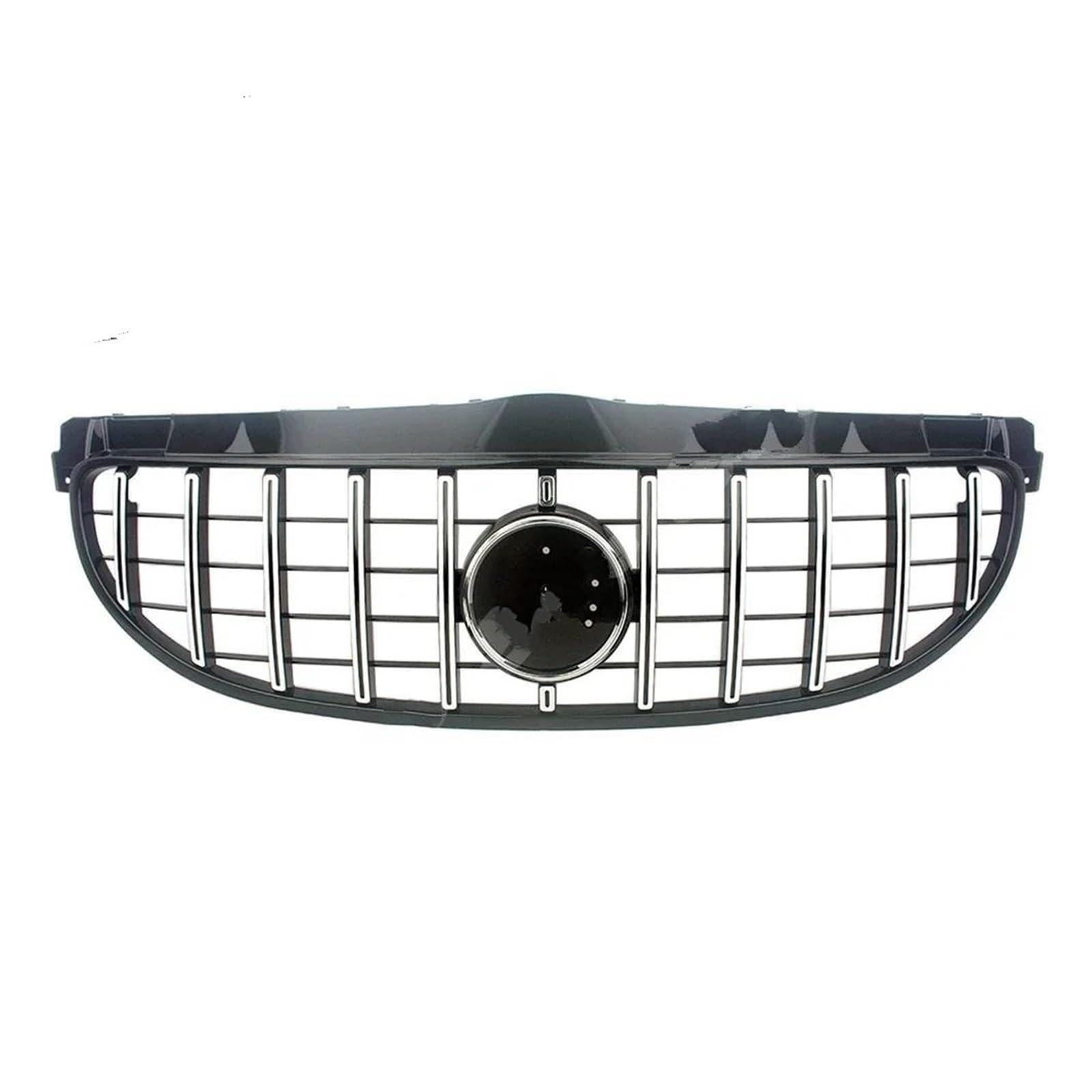 Auto Kühlergrill Für Benz Für Smart Für Zwei/Vier W453 2015-2021 4 Türen GT Gilles Vorne Racing Facelift Grille Mitte Haube Stoßstange Front Kühlergrill(for Four Silver) von TASEKI