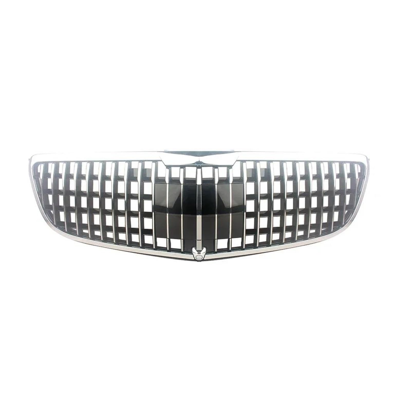 Auto Kühlergrill Für Benz Für X166 Für GLS-Klasse 2015-2019 Für Maybach Stil Vorne Racing Oberen Grille Facelift Stoßstange Grill Front Kühlergrill(Chrome) von TASEKI