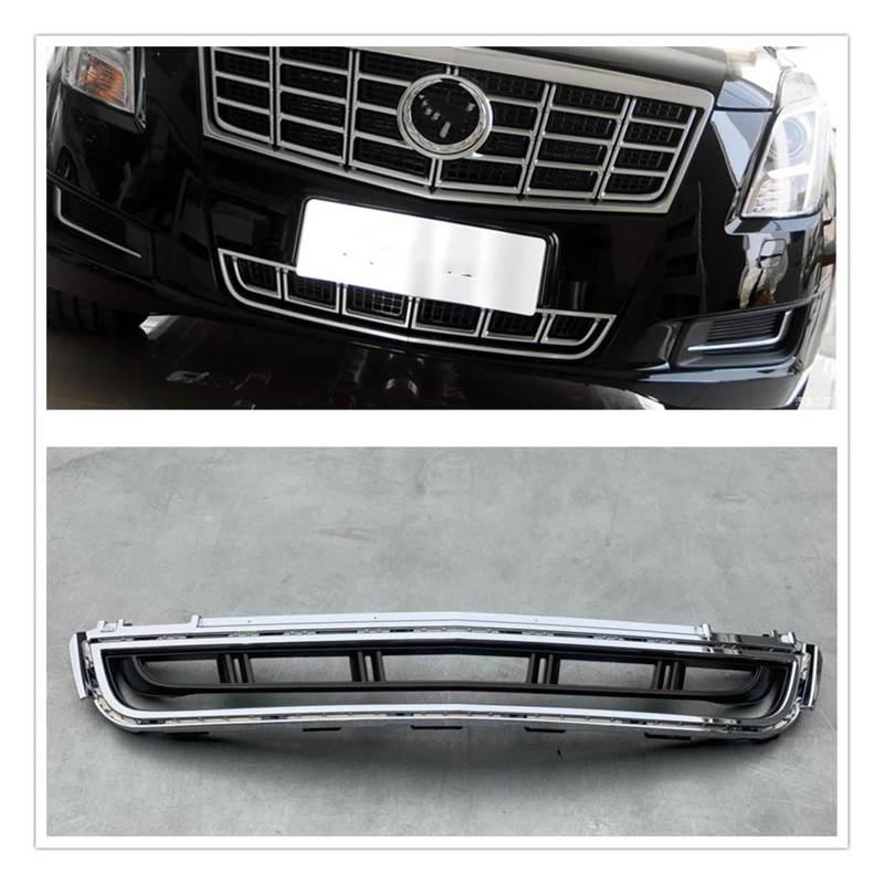 Auto Kühlergrill Für Cadillac Für XTS 2013-2017 Kühlergrill Ersatz Auto Stoßstange Ansaughaube Abdeckung Mesh Air Vent Rahmen Trim Kit Grid Unteren Grill Front Kühlergrill von TASEKI