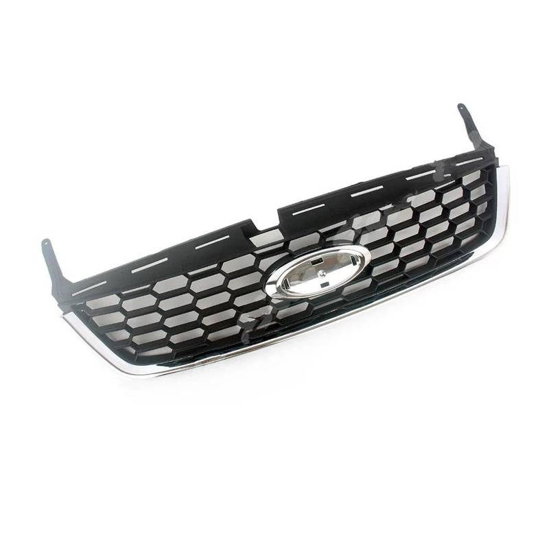 Auto Kühlergrill Für Ford Für Mondeo 2007 2008 2009 2010 Auto Front Upper Lower Racing Facelift Gitter Front Kühlergrill(Upper Chrome) von TASEKI