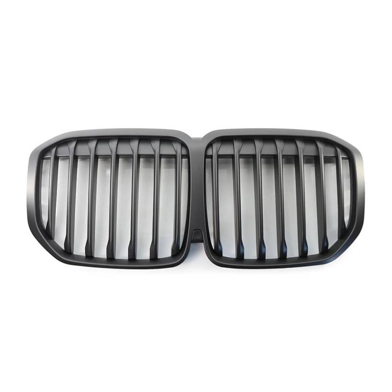 Auto Kühlergrill Für G07 Für X7 2019 2020 2021 2022 2023 2 Lamellen Power Leistung Sport Stil Racing Grills Auto Front Niere Grille Ersatz Front Kühlergrill(Single Slat) von TASEKI