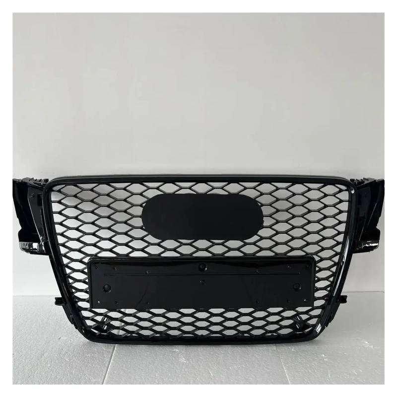 Auto Kühlergrill Für RS5 Für A5/S5 B8 2008 2009 2010 2011 (Umrüstung Auf RS5-Stil) Autozubehör Werkzeuge Auto Frontstoßstangengrill Front Kühlergrill(Black Emblem) von TASEKI