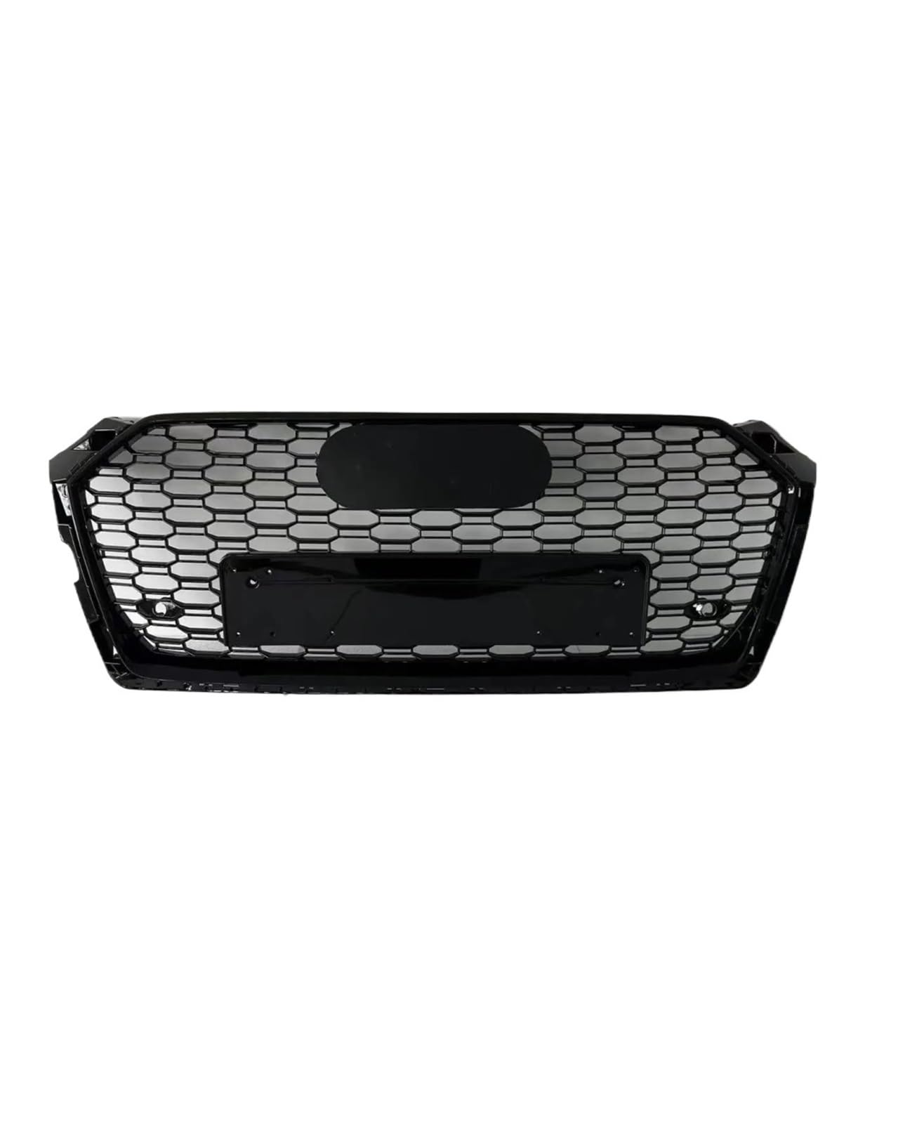 Auto Kühlergrill Für RS5 Für A5/S5 B9 2017 2018 2019 (Refit Für RS5 Stil) Auto Zubehör Werkzeuge Auto Front Stoßstange Kühlergrill Front Kühlergrill(Black Emblem) von TASEKI