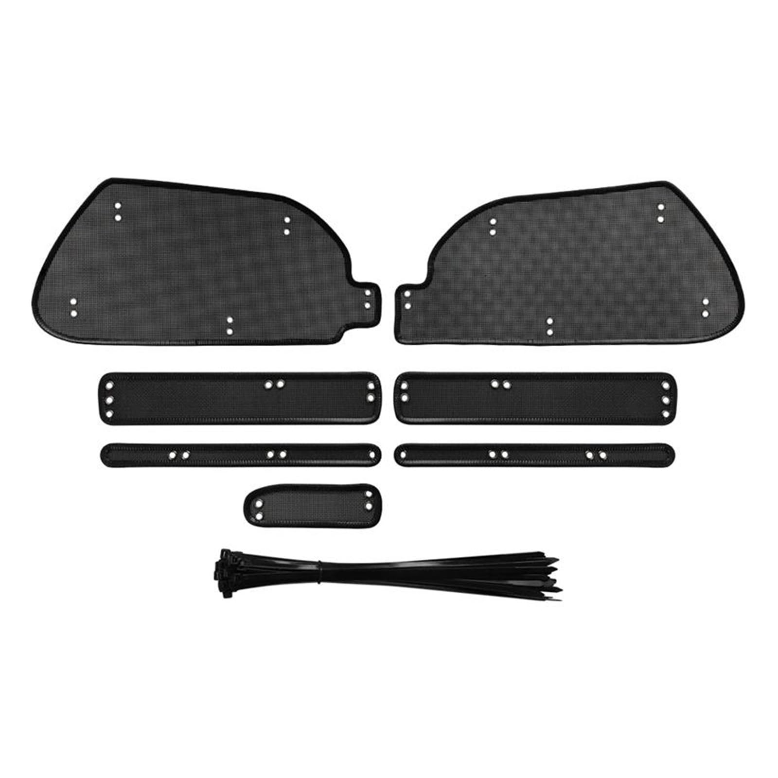 Auto Kühlergrill Für Toyota Für Highlander Kluger 2020-2023 2024 Screening Insert Mesh Schutz Außenzubehör Auto Kühlergrill Insektennetz Front Kühlergrill(for Normal Version) von TASEKI