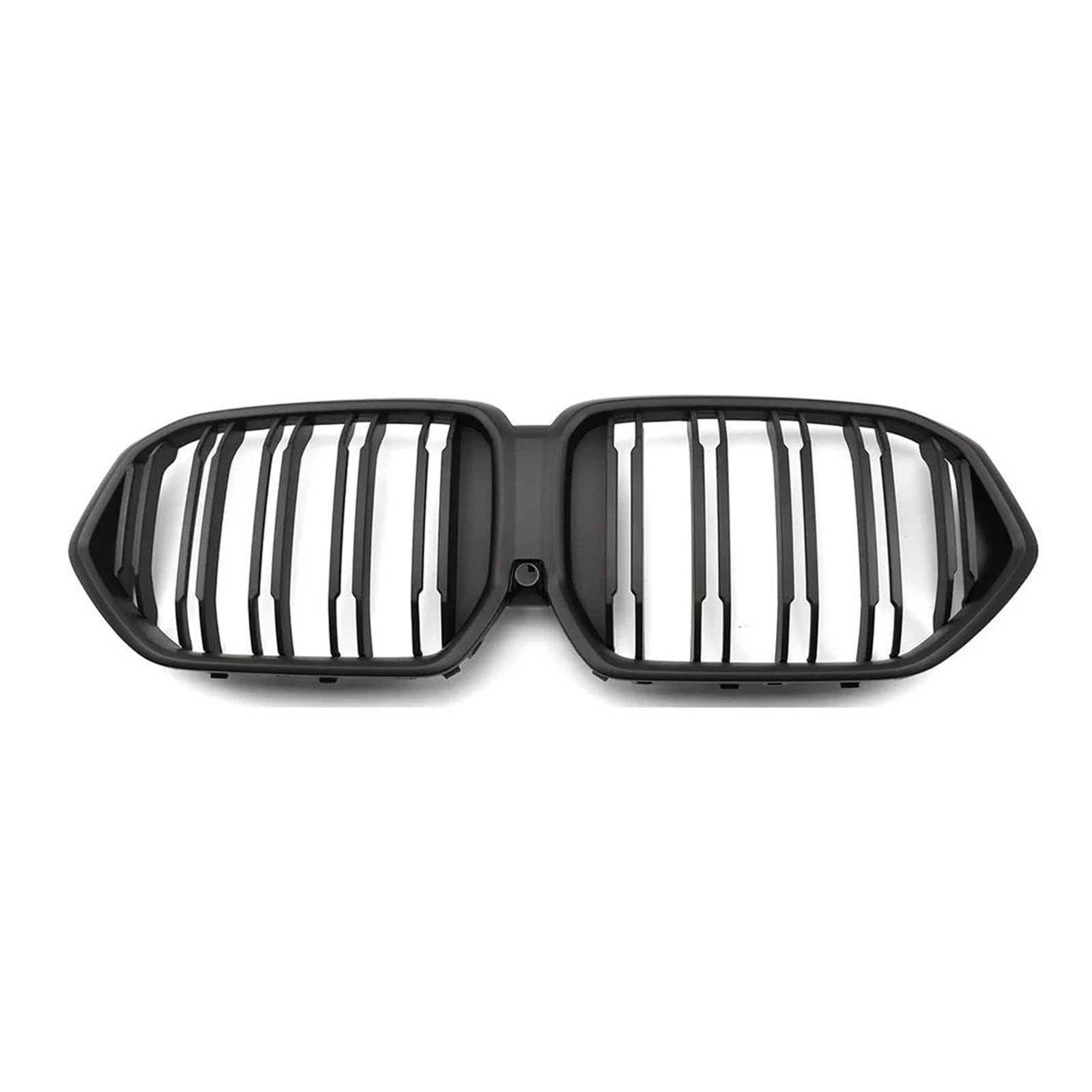 Auto Kühlergrill Für X6 G06 2020 2021 2022 + Auto Vorderen Stoßfänger Niere Racing Grille Doppel Linie Ersatz Kühler Grills Haube Glanz Schwarz Front Kühlergrill(Matte Black) von TASEKI