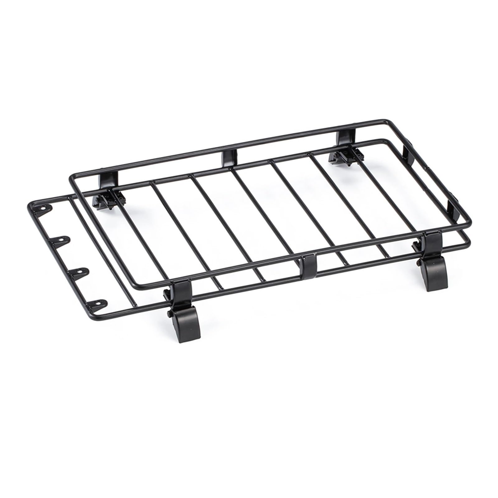 Dach Rack Gepäck Für 1/10 LC80 Für Pajero Für Cherokee Für Wrangler Für Körper Für SCX10 Für TRX4 Redcat GEN8 RGT 86100 RC Crawler Teile Heavy Duty Stahlrohr Dachträger Dachreling Dachträger(for Wr) von TASEKI