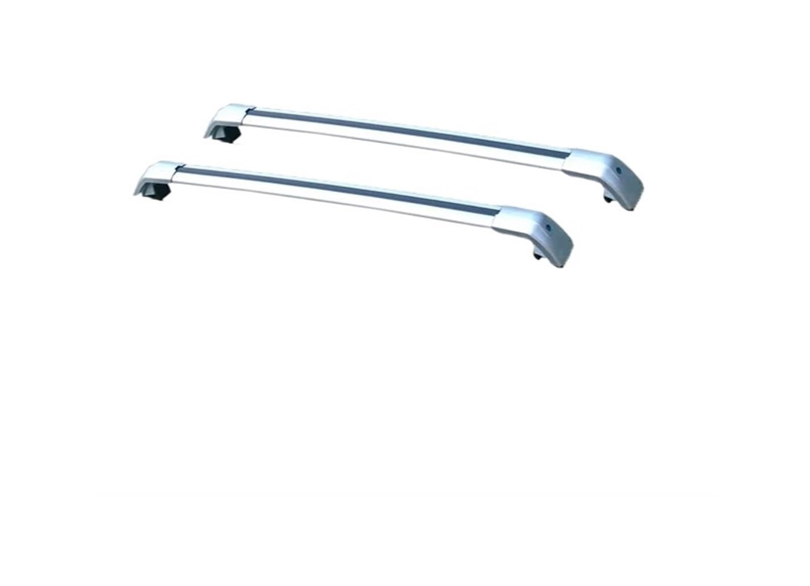 Dach Rack Gepäck Für A6 Für Avant Für Kombi C6 2005-2010 Dachträger 2 Stücke Aluminiumlegierung Seitenstangen Kreuzschienen Dachträger Gepäckträger Dachreling Dachträger(B) von TASEKI