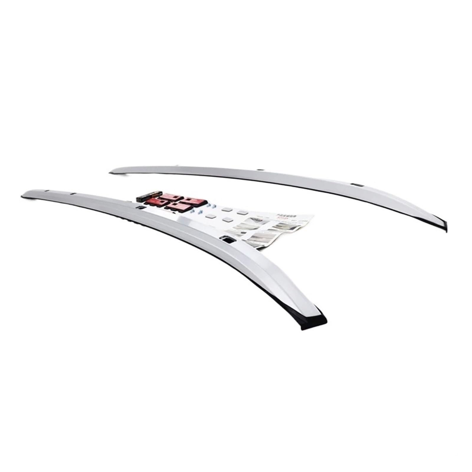 Dach Rack Gepäck Für Nissan Für X-Trail Für Rogue T33 2021 2022 2023 2024 2025 OEM Stil Dach Gepäck Bar Dach Rack Schiene Aluminium Legierung Dachreling Dachträger(Silver Color) von TASEKI