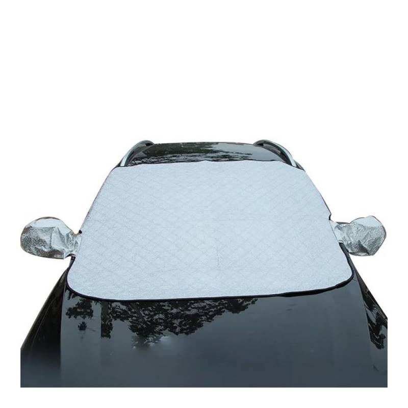 Frontscheibenabdeckung Auto Außenschutz Auto Schneedecke Sonnenschutz Frontscheibe Abdeckung Auto Windschutzscheibe Schneedecke Autoscheibenabdeckung(Non-Magnetic) von TASEKI