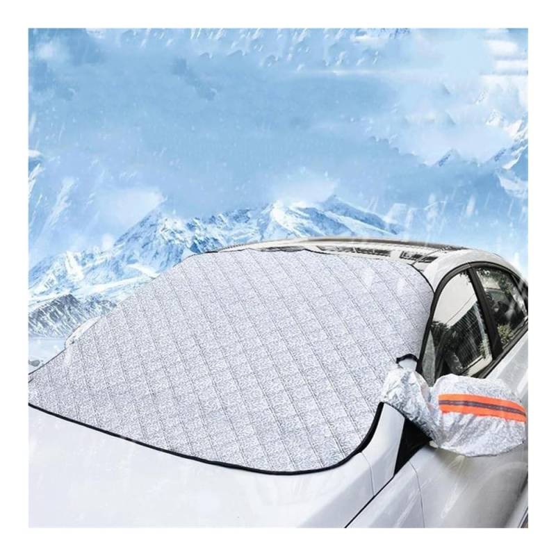 Frontscheibenabdeckung Auto-Windschutzscheiben-Sonnenschutz-Abdeckung Für Auto Outdoor Front-Windschutzscheiben-Sonnenschutz Und Anti-EIS-Frost-Schutz Autoscheibenabdeckung(A 240X125 cm) von TASEKI