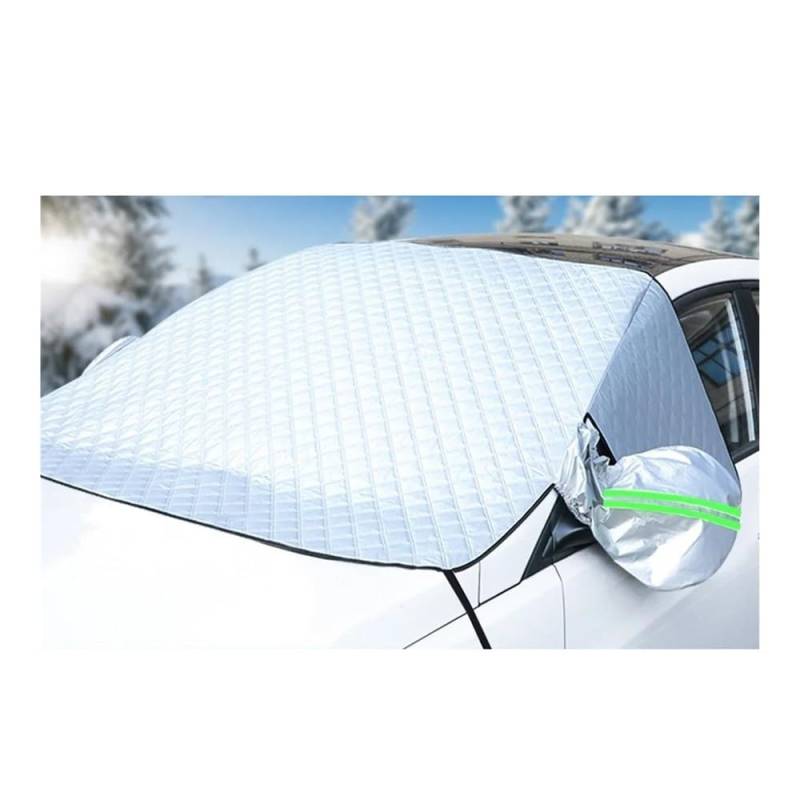 Frontscheibenabdeckung Auto-Windschutzscheiben-Sonnenschutz-Abdeckung Für Auto Outdoor Front-Windschutzscheiben-Sonnenschutz Und Anti-EIS-Frost-Schutz Autoscheibenabdeckung(B 240X125 cm) von TASEKI