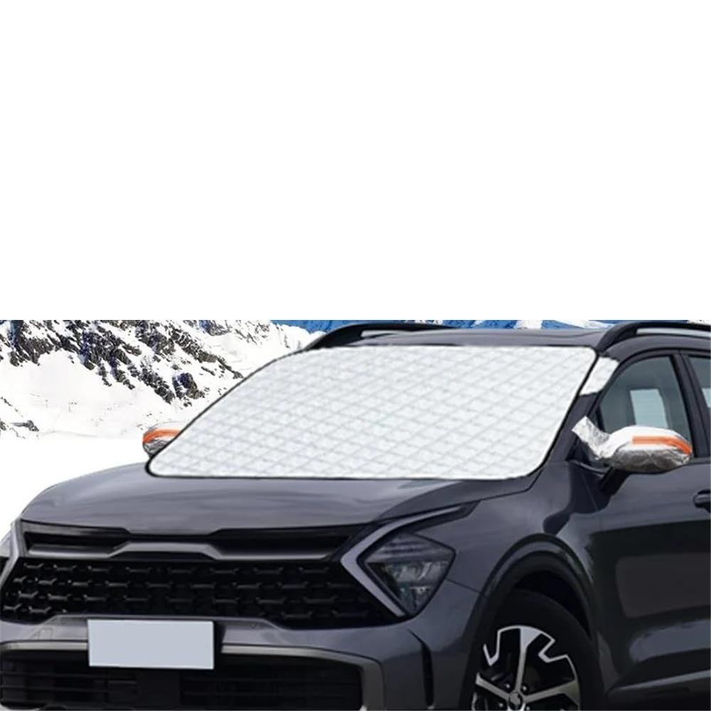 Frontscheibenabdeckung Für Kia Für Sportage Winter Auto Schnee Schild Schatten Frontscheibe wasserdichte EIS-Frost Sonnenschirm Abdeckung Autoscheibenabdeckung von TASEKI