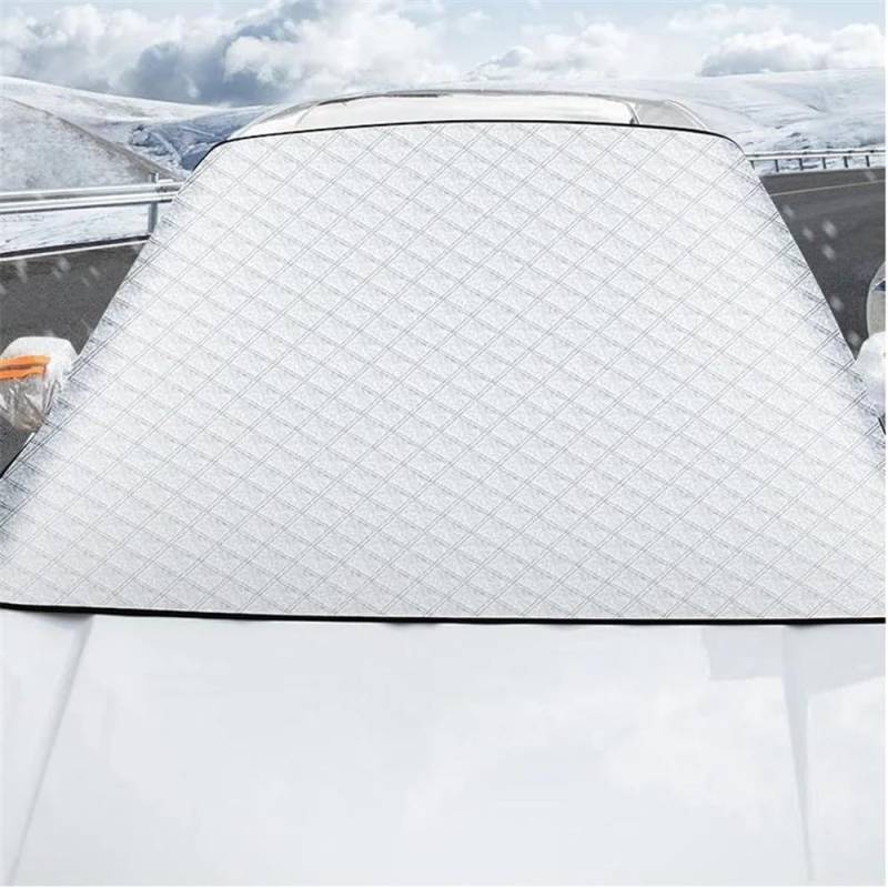 Frontscheibenabdeckung Für Volvo C40 S60 S90 XC40 XC60 XC90 V60 Sonnenschutz Abdeckung Auto Windschutzscheibe Schnee Schutzhülle Winter Sonnenschutz Autoscheibenabdeckung(145 110) von TASEKI