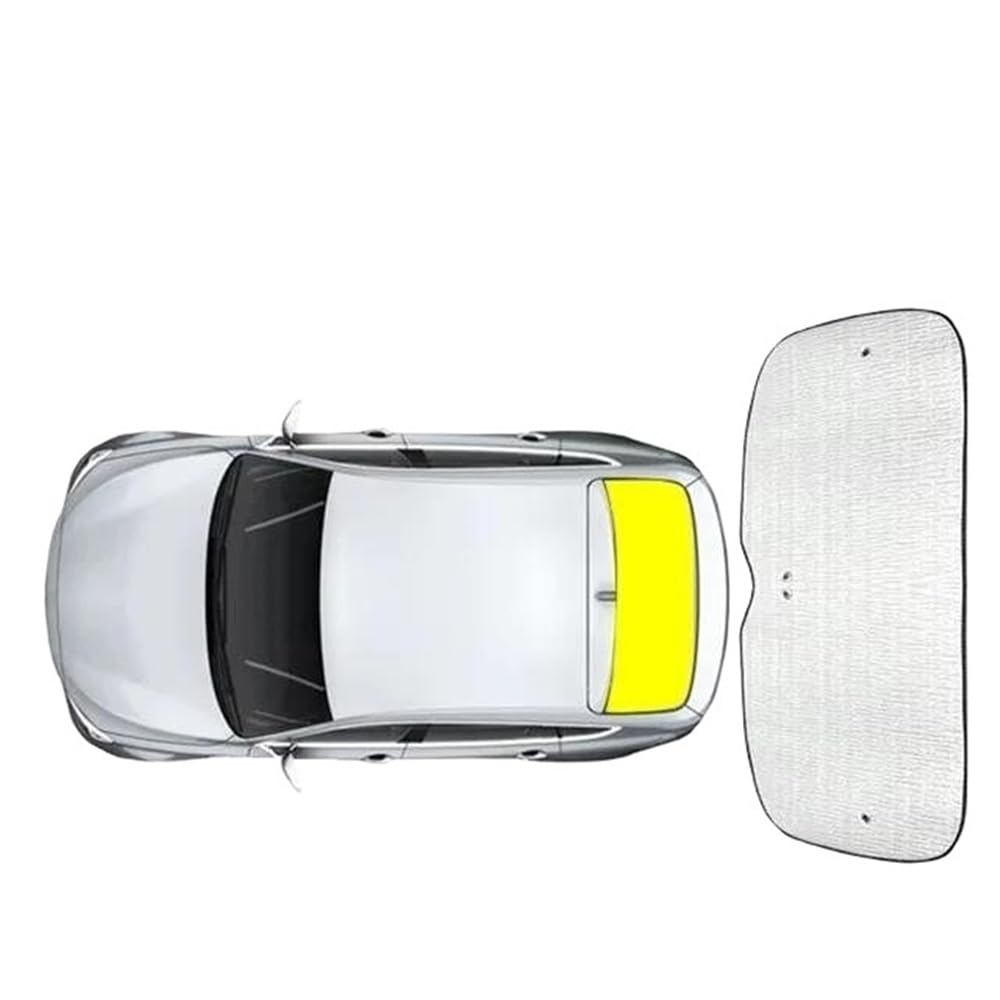 Frontscheibenabdeckung Für X2 U10 4 Dr SUV 2024-2025 Autofenster Sonnenschutz Auto Sonnenschutz Fenster Visiere Sonnenschutz Abdeckungen Zubehör Autoscheibenabdeckung(1pc Rear) von TASEKI