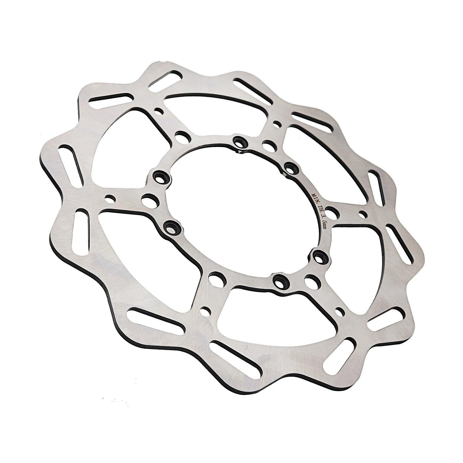 Motorrad Scheibenbremse Für CRF450RX CR Motorcycl Vorne Hinten Bremsscheibe Rotor Für CRF250R CRF250X CRF450R CRF450X Für CRF450L CRF250RX E 240mm 260mm 270mm Bremsscheibe(Front 270mm) von TASEKI