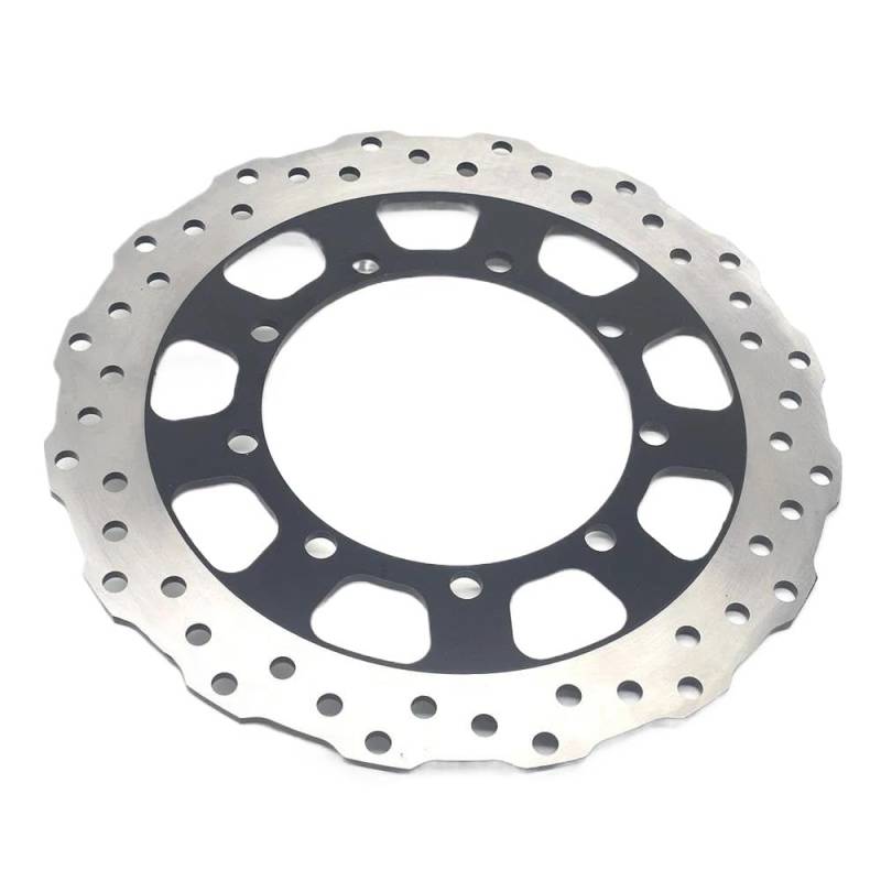 Motorrad Scheibenbremse Für KL650 Motorrad Vorne Und Hinten Bremsscheibe Rotor Für KLR650 2008 2009 2010 2011 2012 2013 2014 2015 2016 2017 2018 Bremsscheibe(Front) von TASEKI