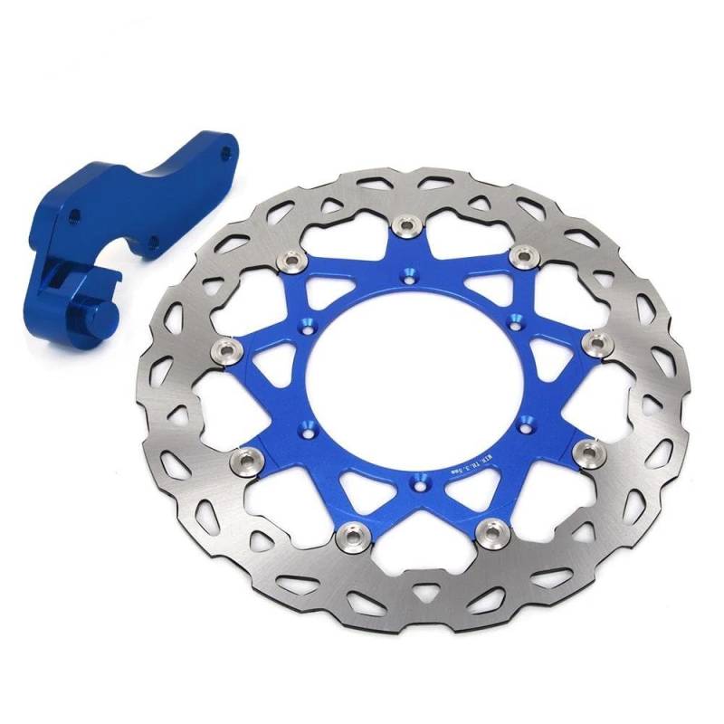 Motorrad Scheibenbremse Motorrad 320mm Vorne Schwimmende WR450F YZ450F Bremsscheibe Rotor & Halterung Für YZ WR 125 250 Für WRF YZF 250 400 Für WR456F YZ426F Bremsscheibe(SET) von TASEKI