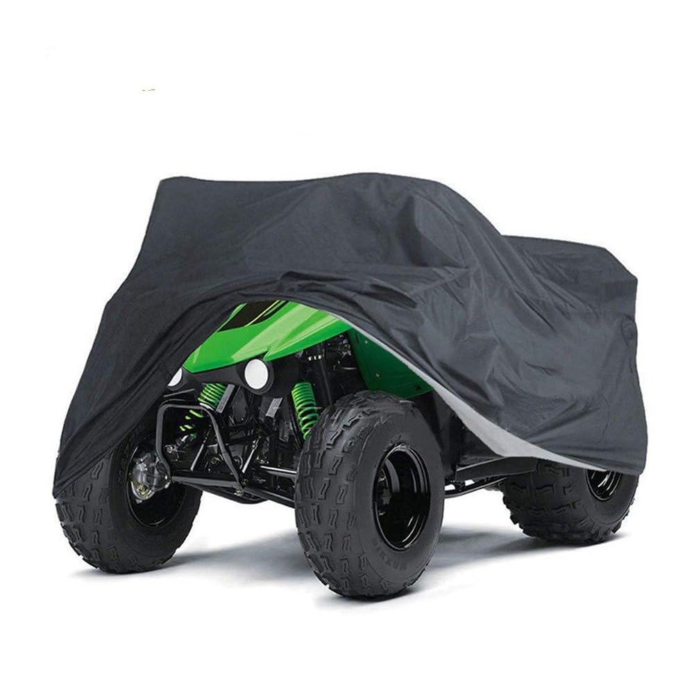 Motorradabdeckungen ATV Motorrad Camouflage Staubschutz Schutzhülle Autobekleidung Sonnenschutz Wasserdicht wasserdichte Abdeckung(L) von TASEKI