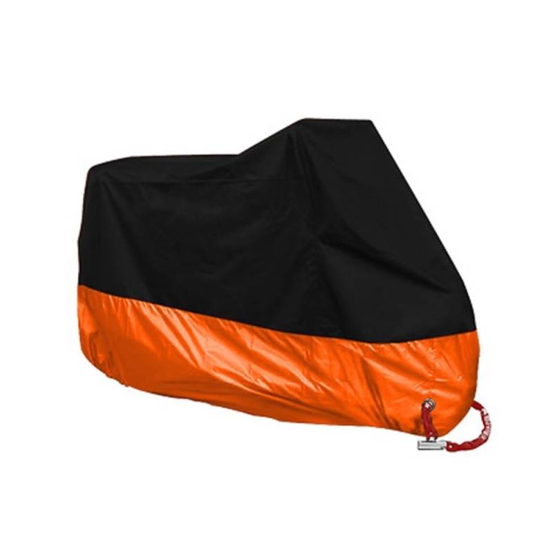 Motorradabdeckungen Für Motorrad Moto Bike All Season wasserdichte Motorradabdeckung Staubdichter UV-Schutz Outdoor Indoor Moto Regenschutz wasserdichte Abdeckung(09,XL 2001mm-2100mm) von TASEKI