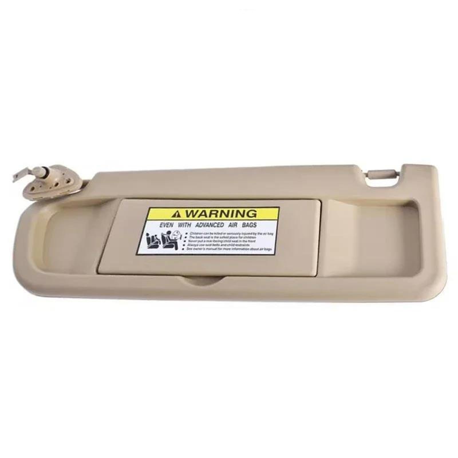 Vordere innere Sonnenblende Für Civic 2006–2011 Auto-Frontscheibe Sonnenblende Mit Kosmetikspiegel Auto Innen Sonnenblende(1pc Beige Left Side) von TASEKI