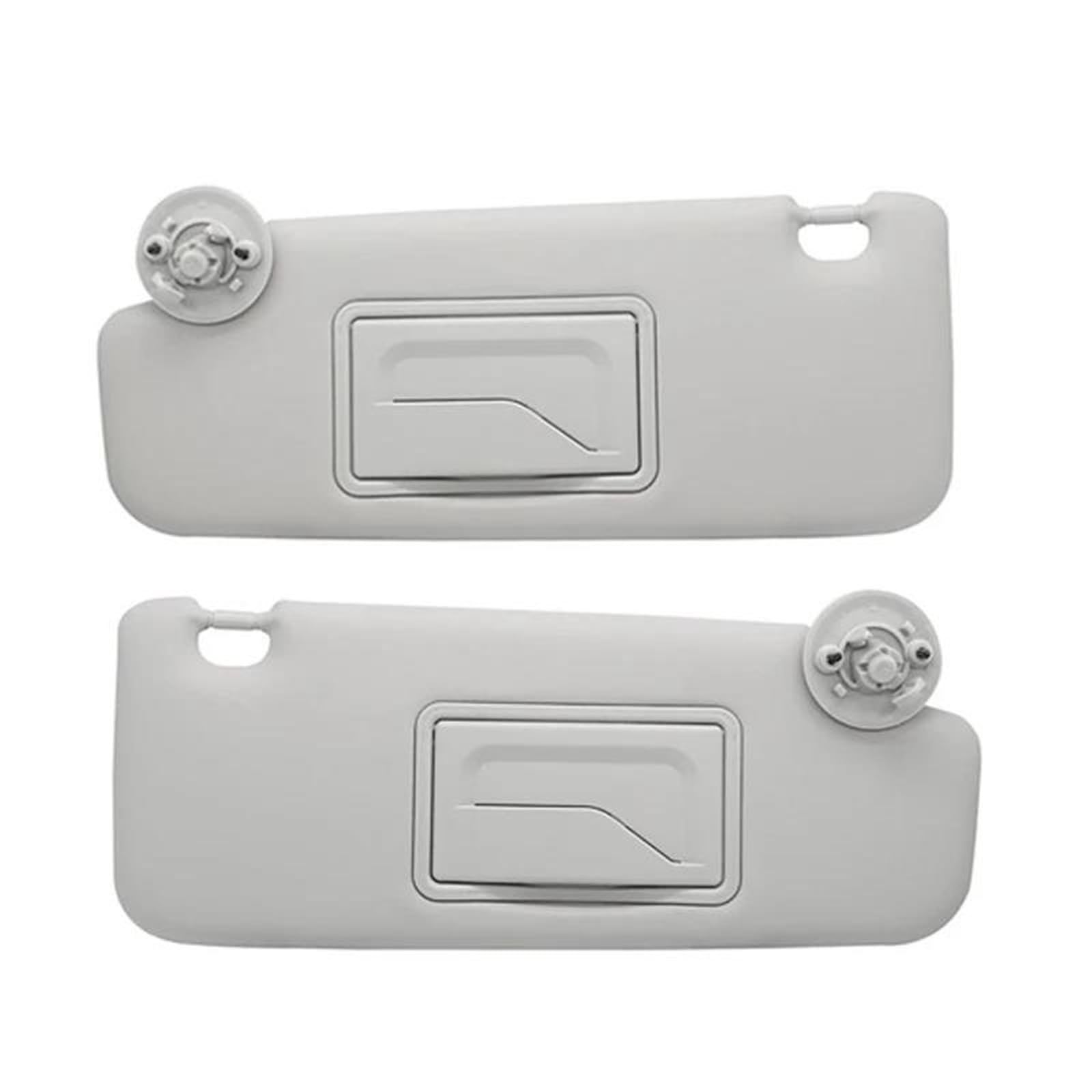 Vordere innere Sonnenblende Für Daewoo Für Matiz 2011-2016 Auto Frontscheibe Sonnenblende Mit Kosmetik Spiegel Auto Innen Sonnenblende(Left and Right) von TASEKI