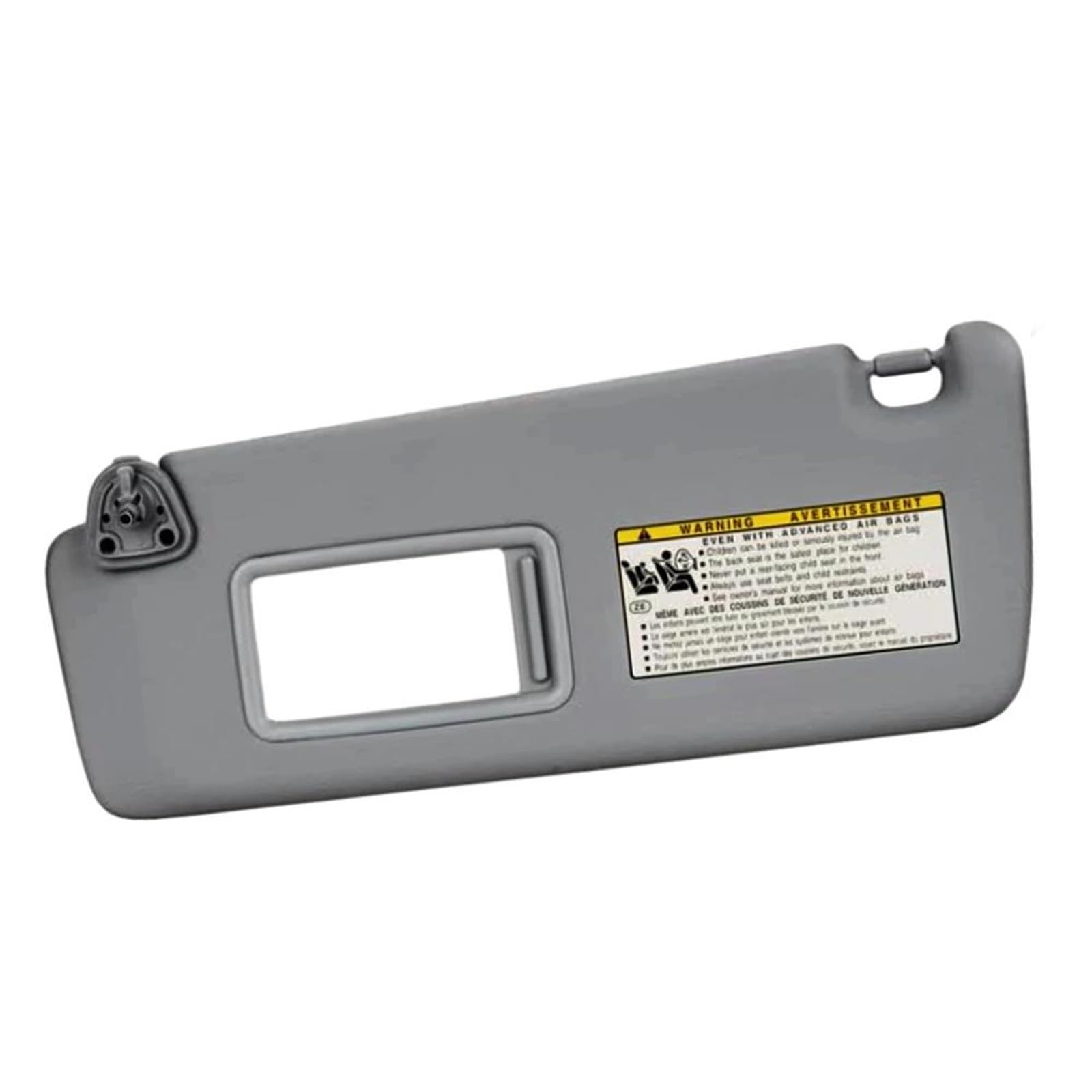 Vordere innere Sonnenblende Für Toyota Für Highlander 2004 2005 2006 2007 Auto Innen Sonnenblende Panel Mit Spiegel Grau Beige Sonnenschutz Links/rechte Seite Auto Innen Sonnenblende(Gray Left) von TASEKI