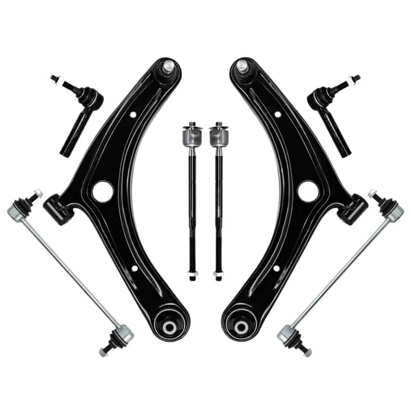 TATARENGS Auto Querlenker Kompatibel Mit Jeep Für Compass 2007–2016 Für Patriot 2007–2017 K620066 K620065 EV80645 ES800408 K750385 Car Front Lower Arm Sway Bar Link Kit von TATARENGS