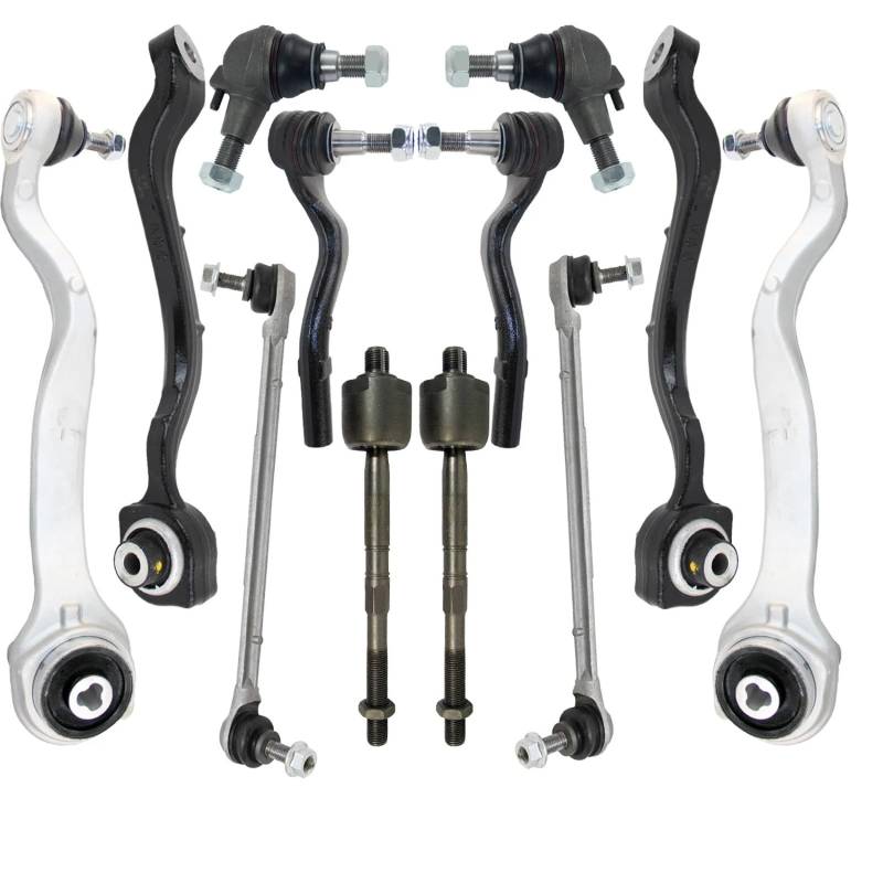 TATARENGS Auto Querlenker Kompatibel Mit Benz Für E-Klasse Für W212 S212 Heckantrieb 2WD 2009–2020 Vorderer Oberer Unterer Querlenker Sway Bar End Links Kit RK641954 RK641953 von TATARENGS