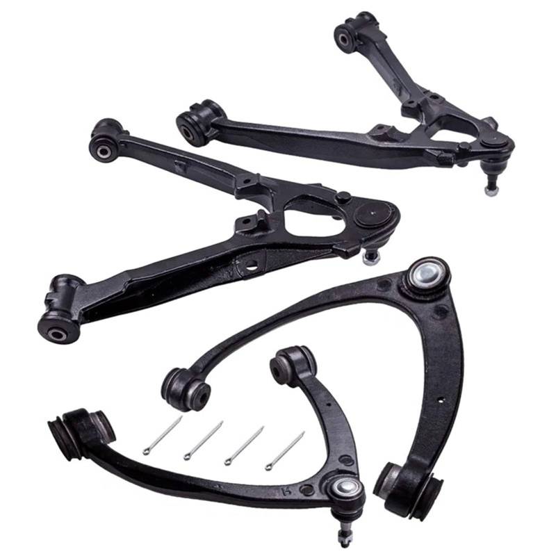 TATARENGS Auto Querlenker Kompatibel Mit Chevrolet Für Suburban 1500 Für Tahoe 2007 2008 2009 2010 2011 2012 2013 2014 OEM: K80669 K80670 4 Stück Vorderer Oberer Unterer Querlenker von TATARENGS