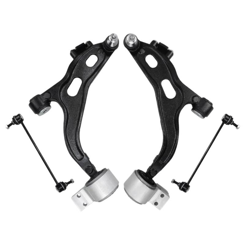 TATARENGS Auto Querlenker Kompatibel Mit Ford Für Five Für Hundred AWD Für Freestyle 2005 2006 2007 Car Front Lower Arm Kugelgelenk Stabilisator Link Kits MS40147 MS40148 von TATARENGS