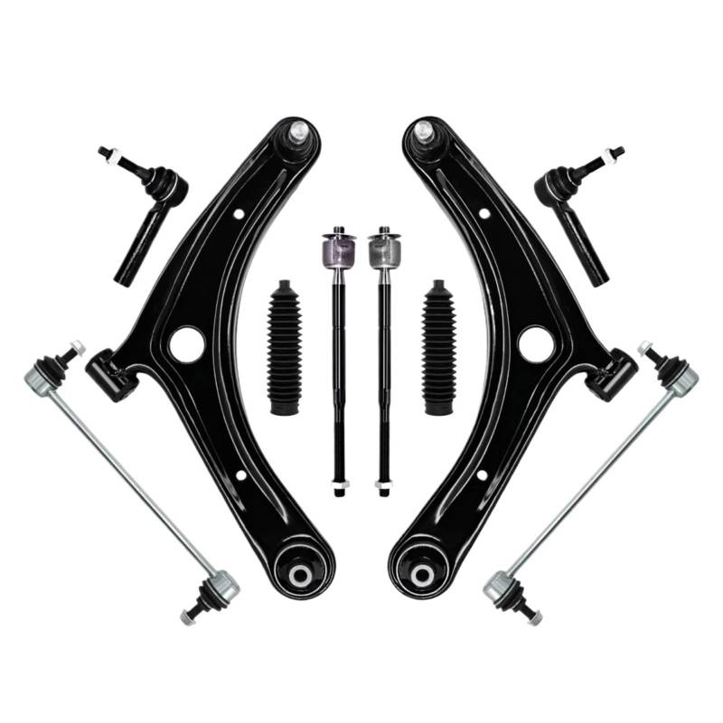 TATARENGS Auto Querlenker Kompatibel Mit Jeep Für Compass 2007–2016 Für Patriot 2007–2017 OEM: K620066 K620065 K750385 Auto-Front-Lower-Querlenker-Sway-End-Link-Kit von TATARENGS