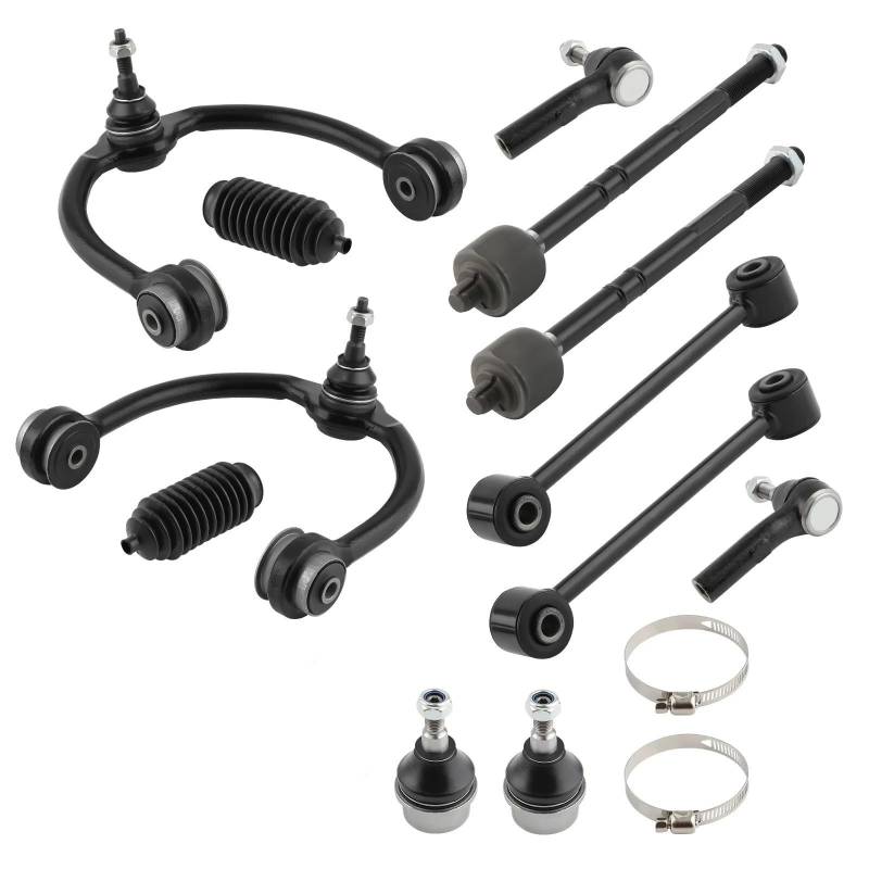 TATARENGS Auto Querlenker Kompatibel Mit Jeep Für Grand Für Cherokee 2005–2010 Für Commander 2006–2010, Auto-Front-Oberlenker-Stabilisator, Stabilisator-Endverbindung ES80643 ES80644 von TATARENGS