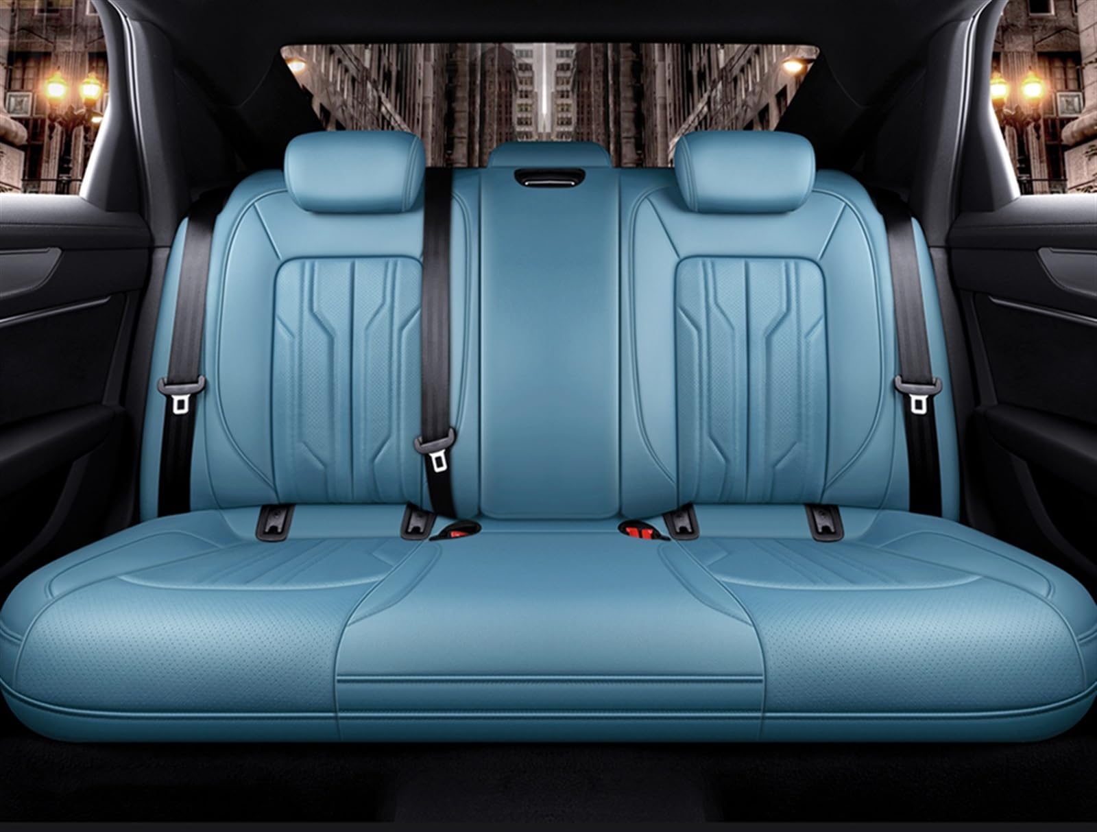 TATARENGS Automobilinnenraum Kompatibel Mit Chery Für Tiggo 8 Pro 2022 2023, Autositzbezug, Fahrersitzschutz, Vier Jahreszeiten-Sitzbezug(C-pcs,8) von TATARENGS
