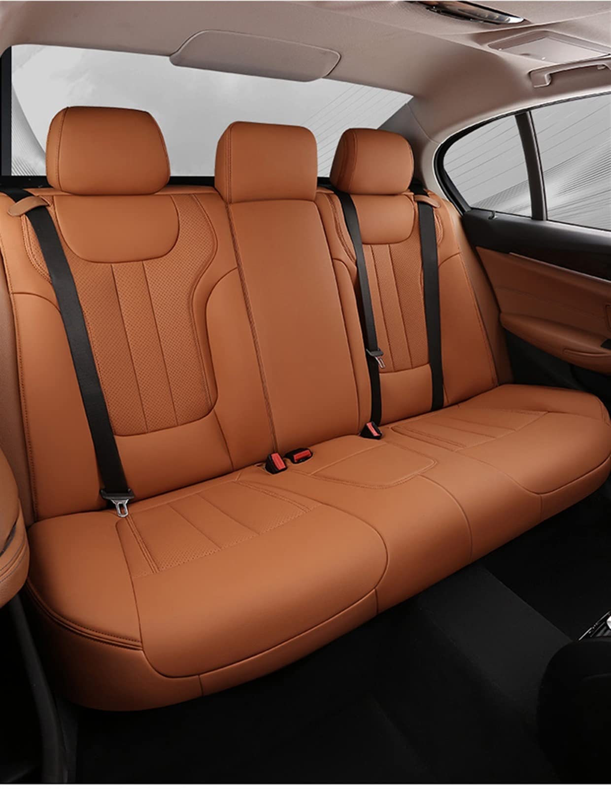 TATARENGS Automobilinnenraum Kompatibel Mit Ford Für Explorer 2020 2013 2014 2016 2017 Auto-Innenraum-Fahrersitzbezug Sitzbezug-Schutz(A) von TATARENGS