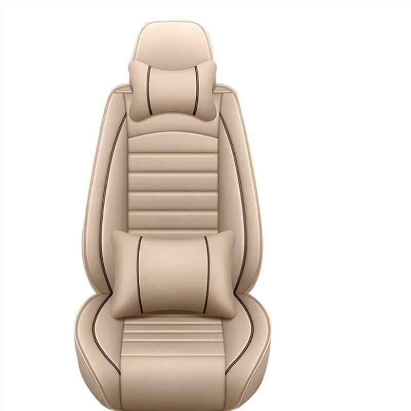 TATARENGS Automobilinnenraum Kompatibel Mit Q5 Q2 Q3 Q6 Q7 Q8 S1 S4 S5 S6 SQ5 RS3 RS4 RS5 Autositzbezug-Schutz, Waschbarer Vier-Jahreszeiten-Sitzbezug(with pillow,color1) von TATARENGS