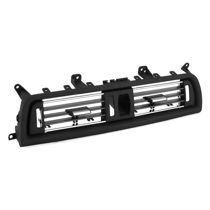 TATARENGS Kompatibel Mit F10 F11 F18 530d Für XDrive 2010 2011 2012 2013 2014 2015 2016 Klimaanlage Auslass Armaturenbrett A/C-Auslass Entlüftung 64229166885 AC Lüftungsgitter(Size:with Chrome) von TATARENGS