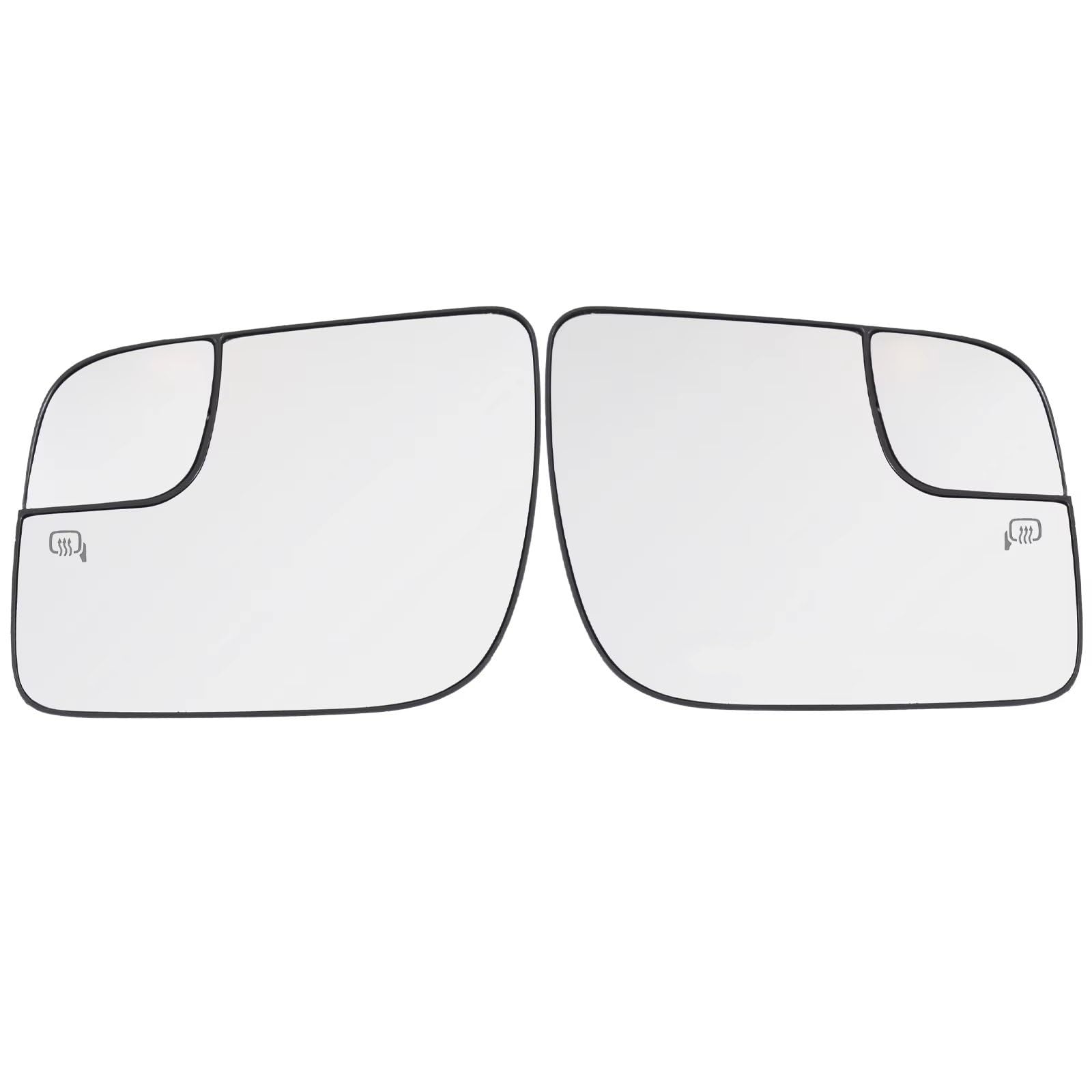 TATARENGS Kompatibel Mit Ford Für Explorer 2011–2017 BB5Z17K707L BB5Z17K707A Tür Konvexer Rückspiegel Glaslinse Reflektor Beheiztes Rückspiegelglas(1 Pair) von TATARENGS