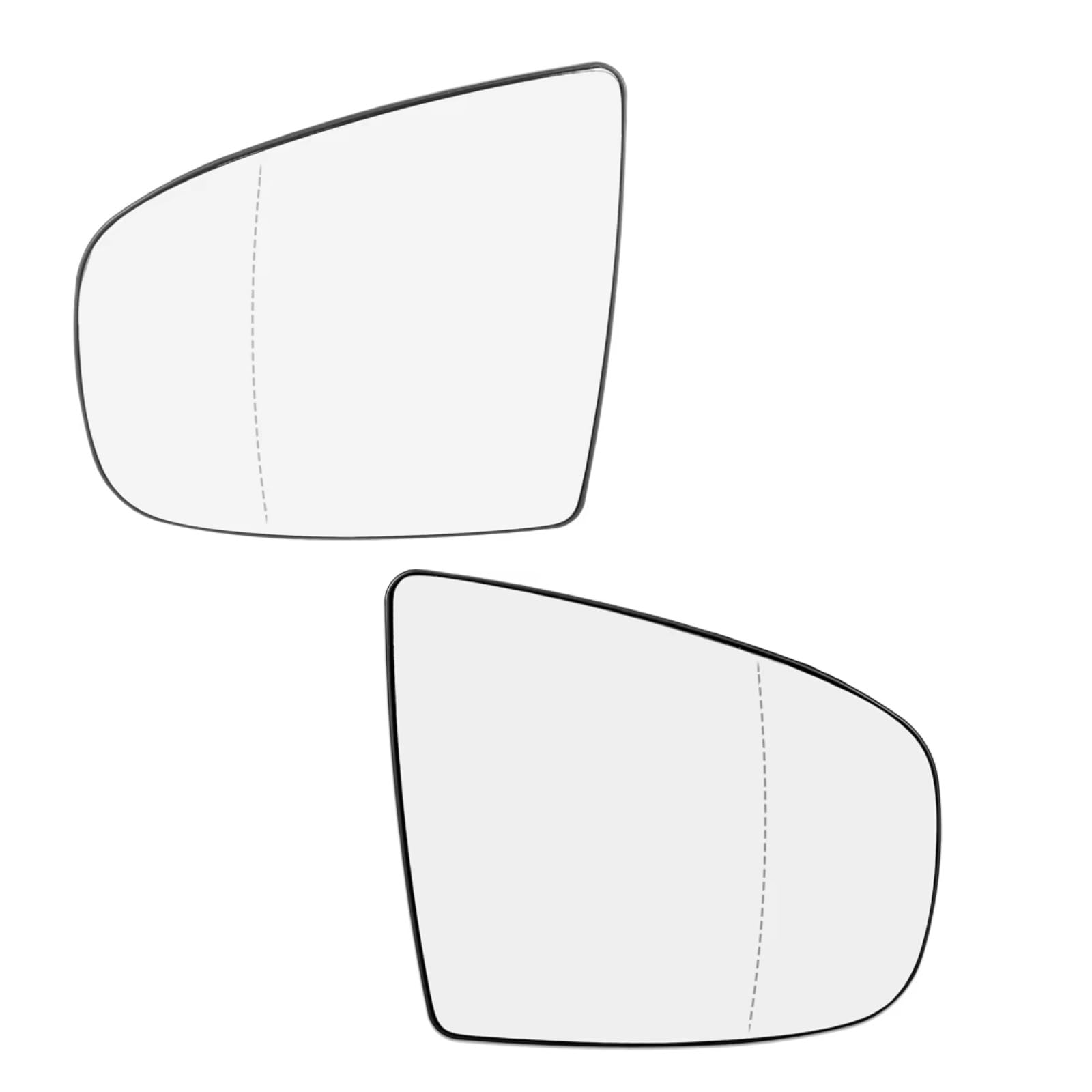 TATARENGS Kompatibel Mit Für X5 2007–2013 Für X6 2008–2014 Auto-Seitenspiegelglas Mit Trägerplatte, Beheiztes Rückspiegelglas 51167298161(1 Pair) von TATARENGS