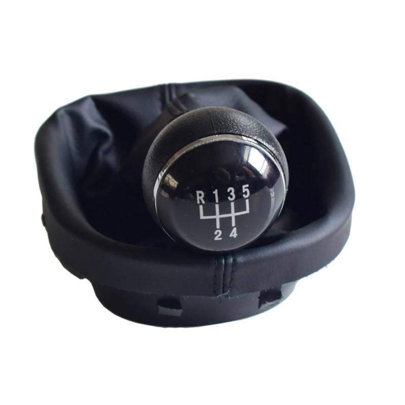 TATARENGS Kompatibel Mit VW Für Caddy MK2 Für Caddy II 2 MK2 2004–2009 Für Touran 2003–2010 5 6-Gang-Schaltknauf Schaltmanschette Auto Schaltknauf(5 Speed) von TATARENGS